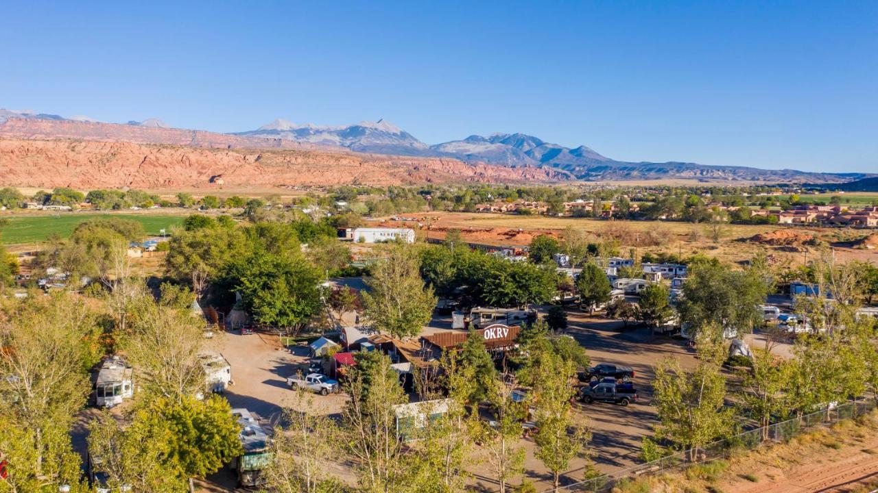 מלון מואב Ok Rv Park Glamping Tipi Ok55 מראה חיצוני תמונה