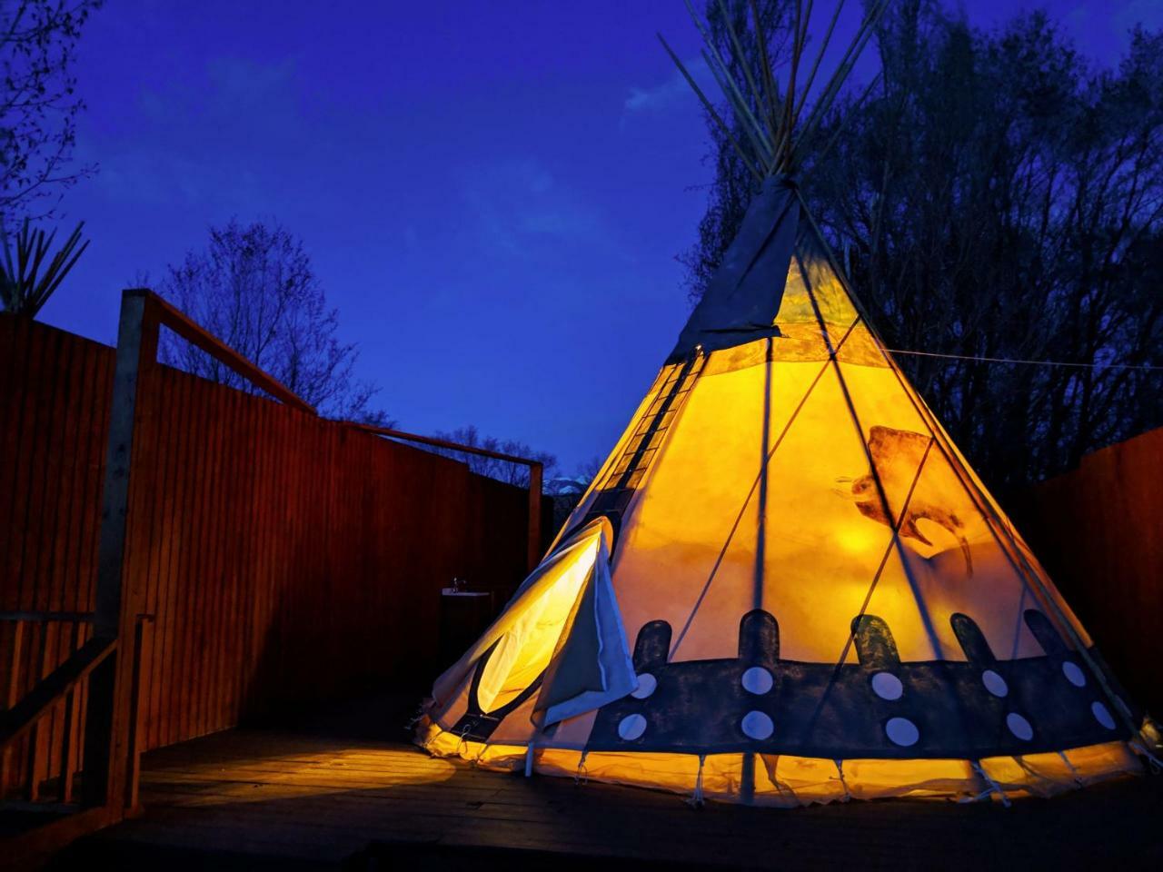 מלון מואב Ok Rv Park Glamping Tipi Ok55 מראה חיצוני תמונה